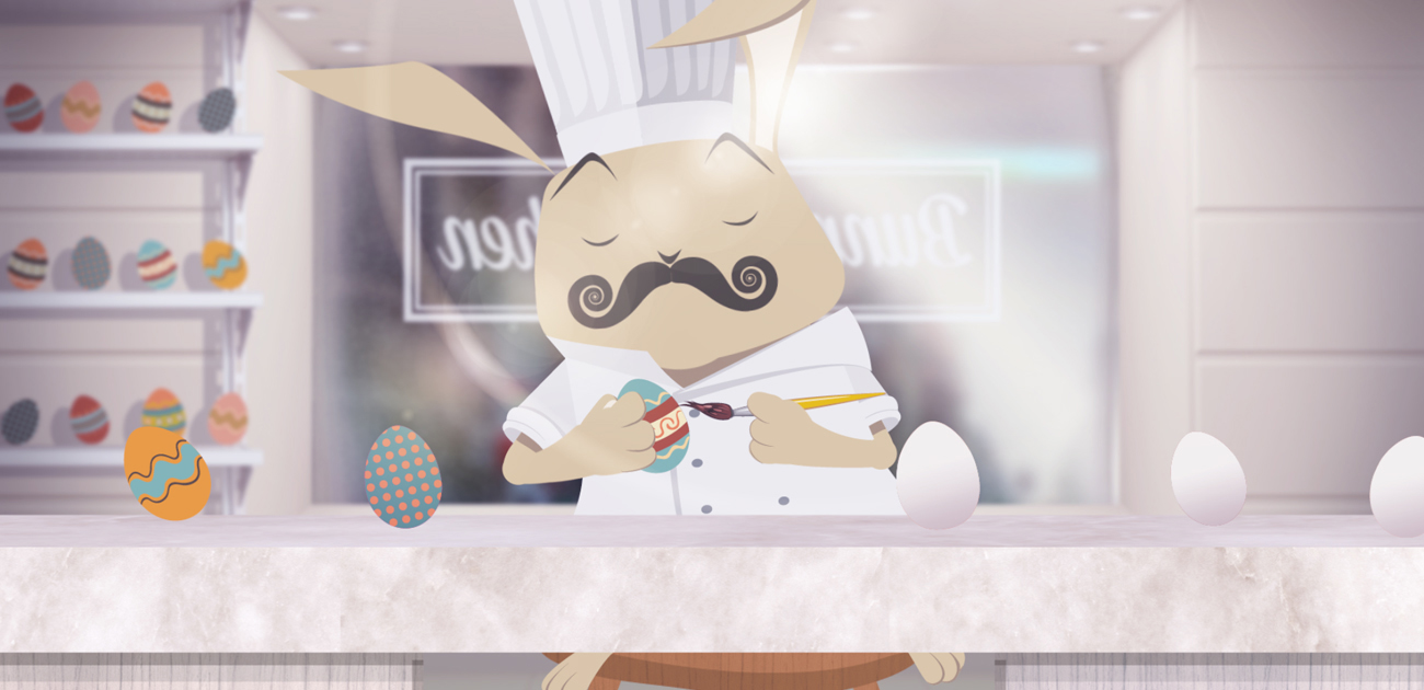 Happy Easter Bunny Chef